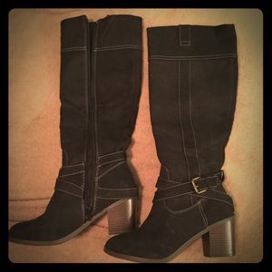 New Directions Black Boots NWOB 7.5