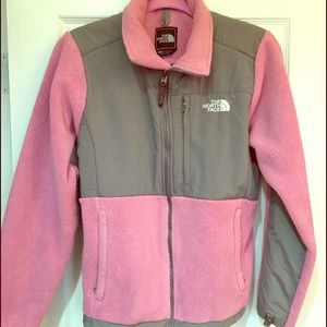 The North Face - M- Pink Fleece Zip-Up
