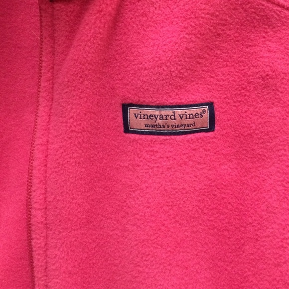 Vineyard Vines XS Pink Fleece Vest