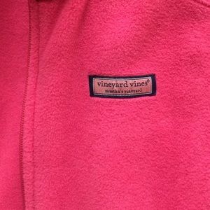Vineyard Vines XS Pink Fleece Vest