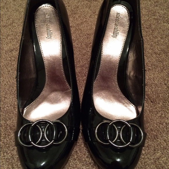 High heel shoes