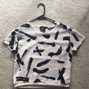 brush strokes shirt (pale pink)