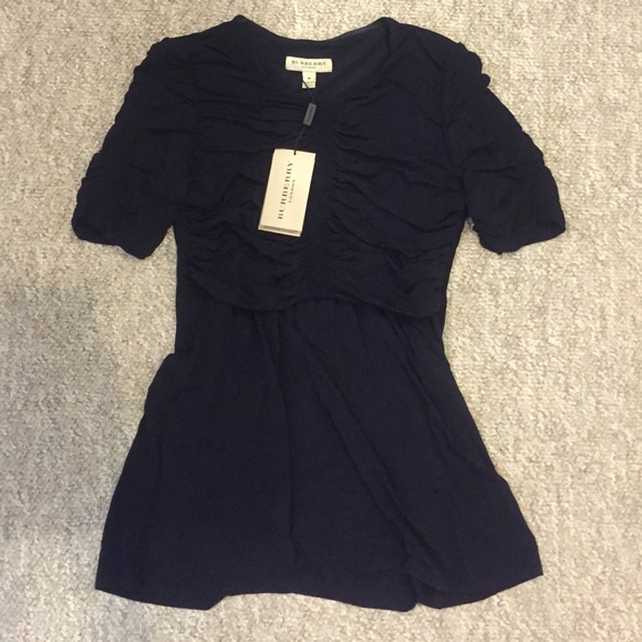 Burberry ruffled dress