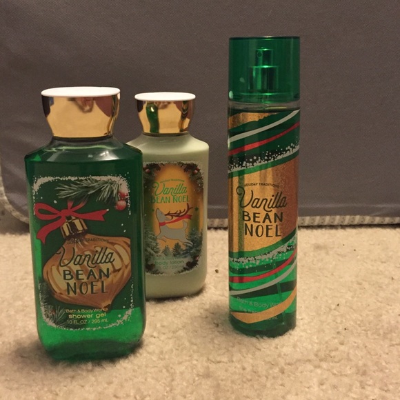 Lotion, shower gel and perfume set