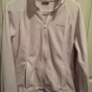 White Columbia fleece