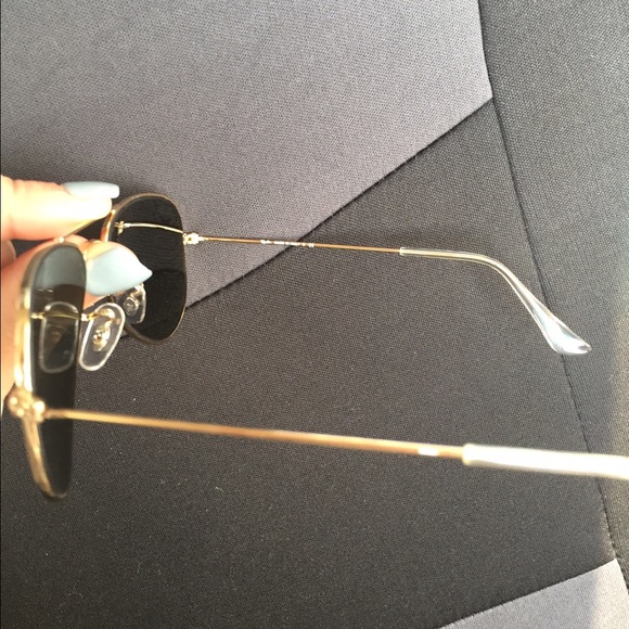 Authentic ray ban aviator sunglasses