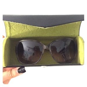 Nicole Miller Gray/Black Tortoise Sunglasses