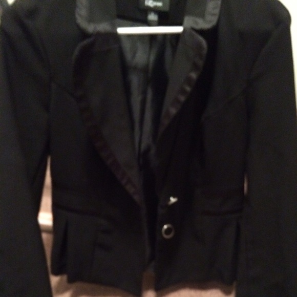Black suit jacket