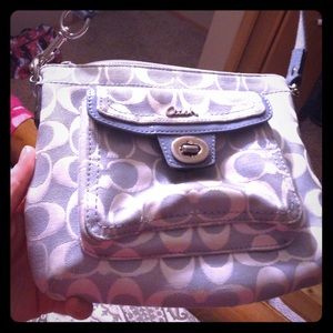 Light Blue Coach Purse From Coach Outlet