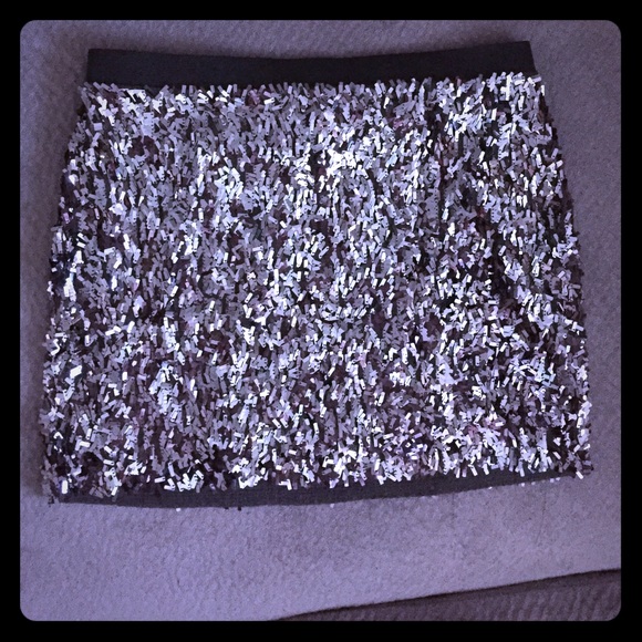 Sequin stretch mini