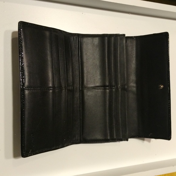 Black coach wallet - Picture 2 of 4