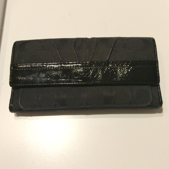 Coach Handbags - Black coach wallet