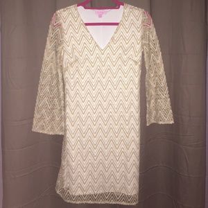 Gold Lilly Pulitzer, Long Sleeve