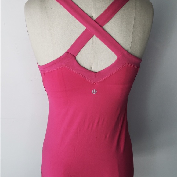 Lululemon pink yoga workout top 4 - Picture 4 of 4