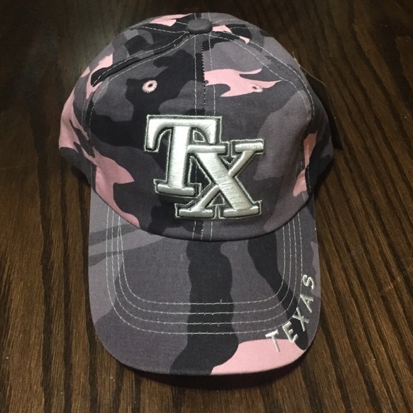 Pink Camo Texas Hat