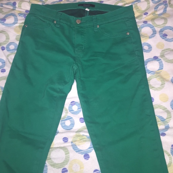 Emerald green pants