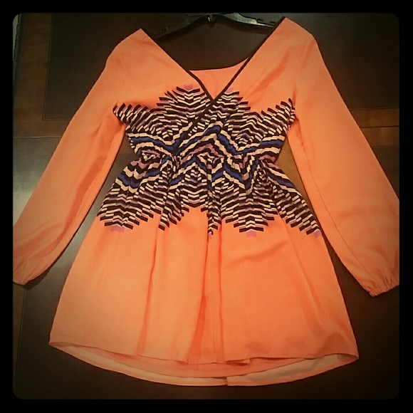 SOLD!!!!! Coral Boutique dress