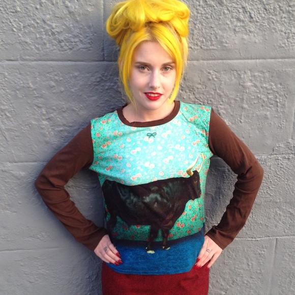 Anya Hindman of London long sleeved TShirt.