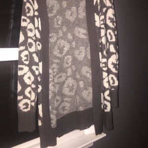 Cheetah Print Cardigan