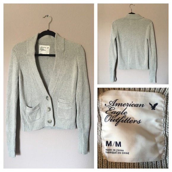 American Eagle - Button-Up Sweater