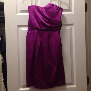 Purple Cocktail Dress