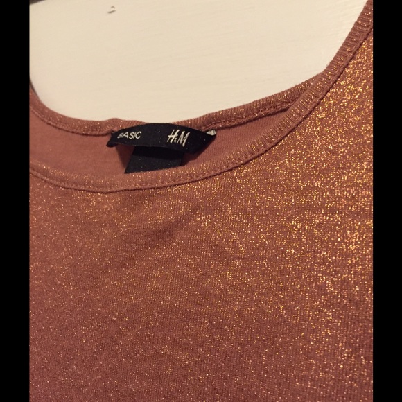 NWOT Copper shimmer tank basic - Picture 3 of 4