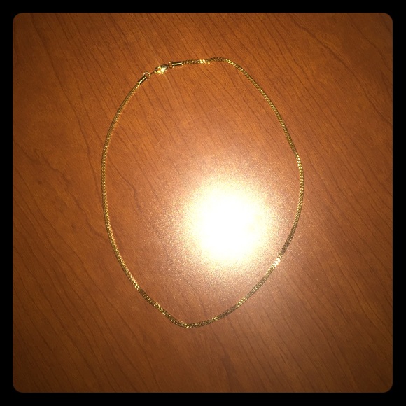 18k Gold Plated Chain, 22 inch, 2.5 mm.