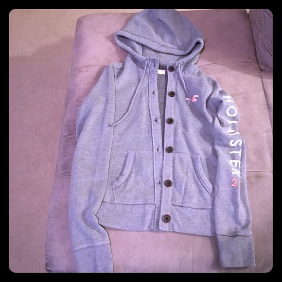 Hollister hoodie style jacket