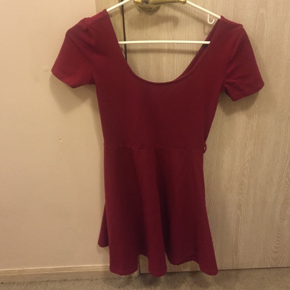 Scoop Neck Skater Dress