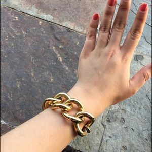 Michael Kors chunky gold bracelet