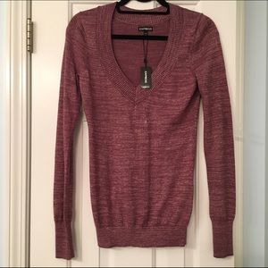 Purple Sweater from Express