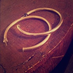 Shiela Fajl gold perfect hoop