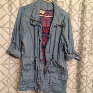 Light chambray jacket