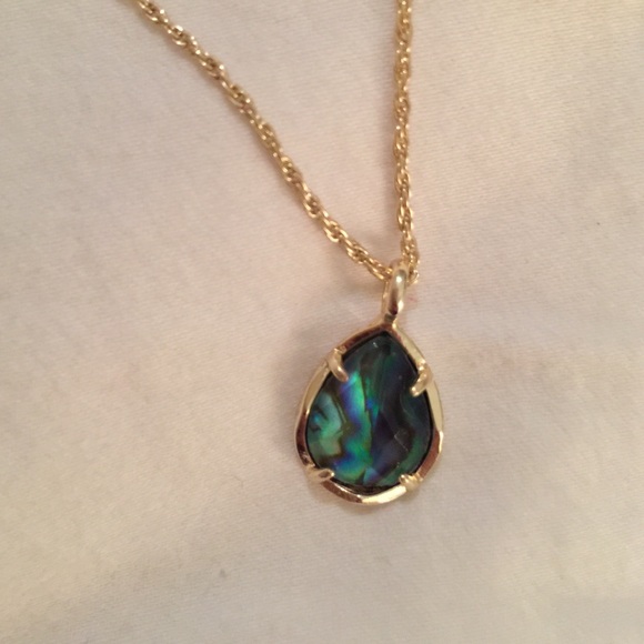 Kendra Scott Abalone Shell Kiri Necklace
