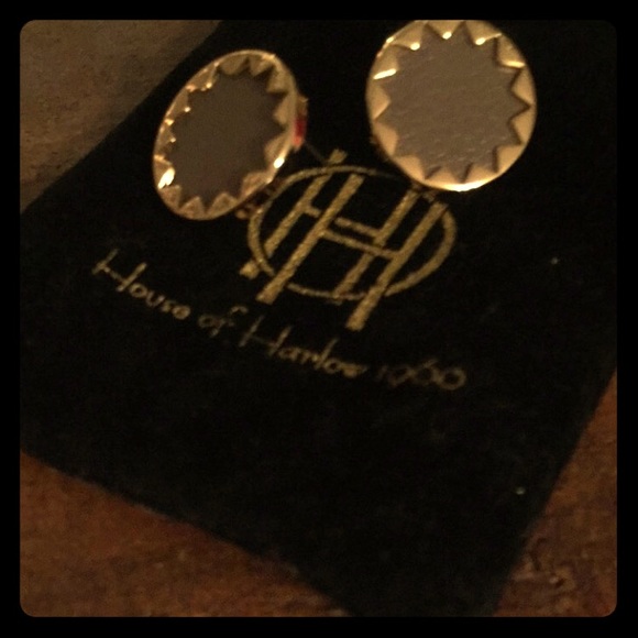 House of Harlow earrings