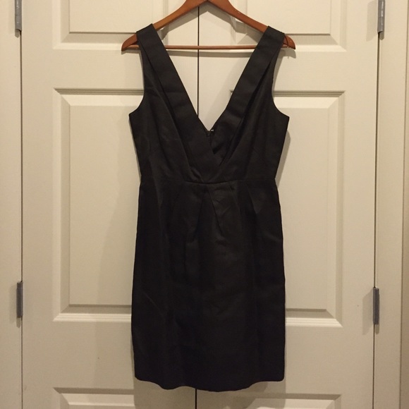 J Crew party dress Deep V