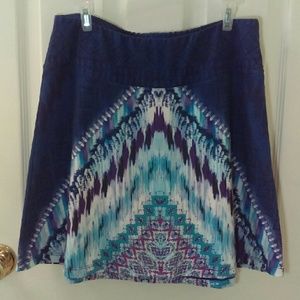 prAna Patterned Skirt
