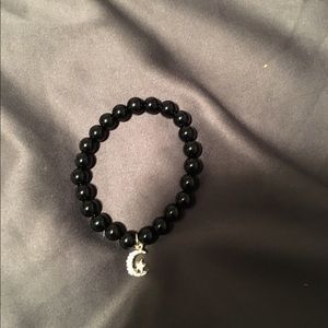 Black moon bracelet
