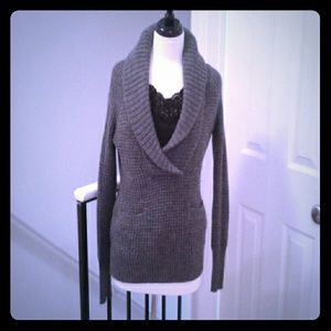 Gray LOFT Sweater