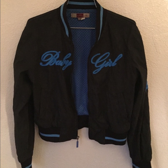 Black bomber jacket