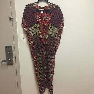 Urban Outfitters Band of Gypsies V-Neck Maxi Dress