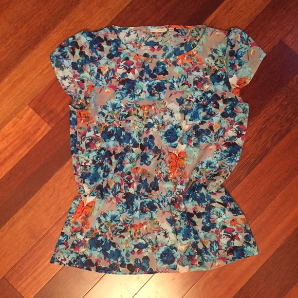Halogen Floral Blouse