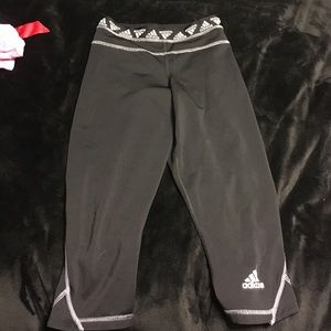 Small adidas workout leggings