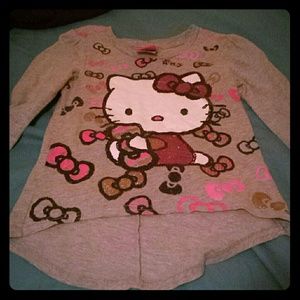 Hello kitty long sleeve very cute