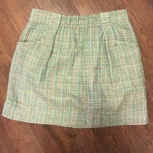 ‼️LAST CHANCE ‼️J Crew Soft Plaid Tweed Skirt