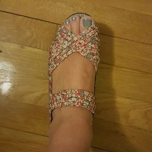 Bernie Mev wedge sandals