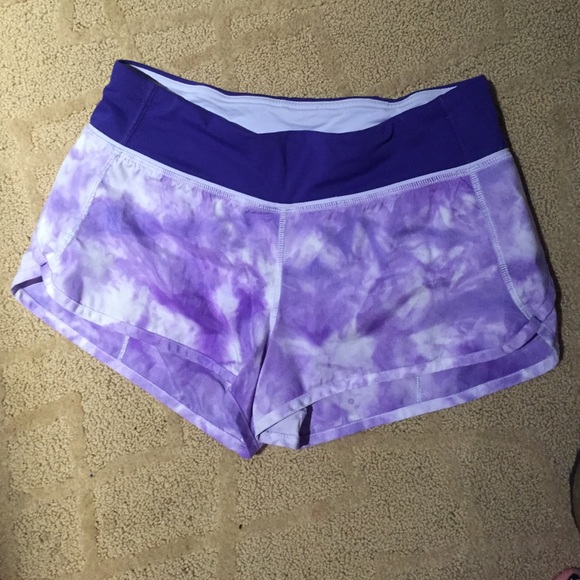 LULULEMON purple shorts