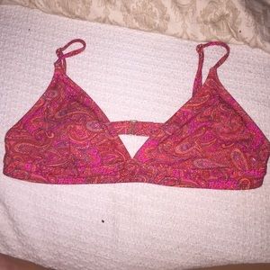 J Crew bathing suit top.