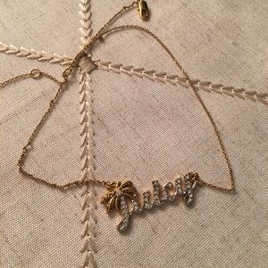 Authentic Juicy Couture necklace