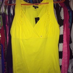 NWT yellow Express top